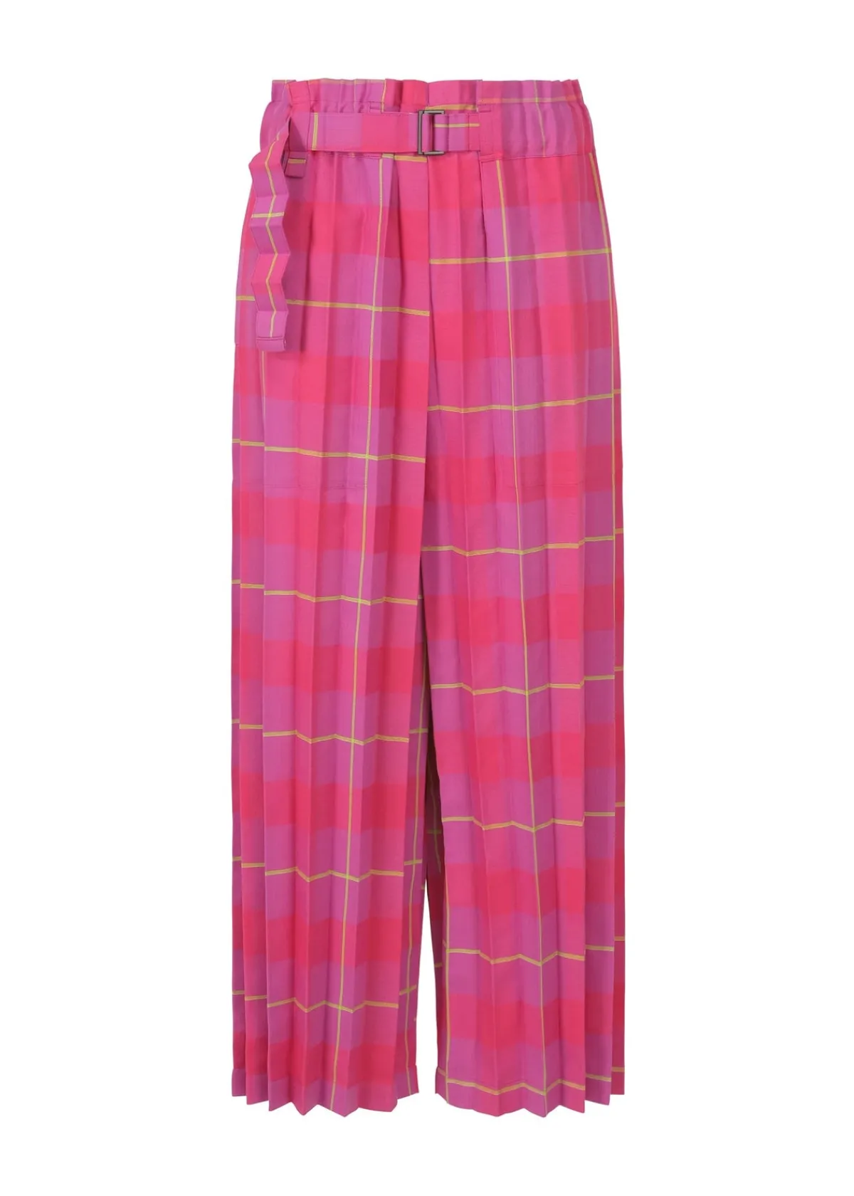 Women me ISSEY MIYAKE Socks & Shoes | Pants*CHECK PLEATS BOTTOM