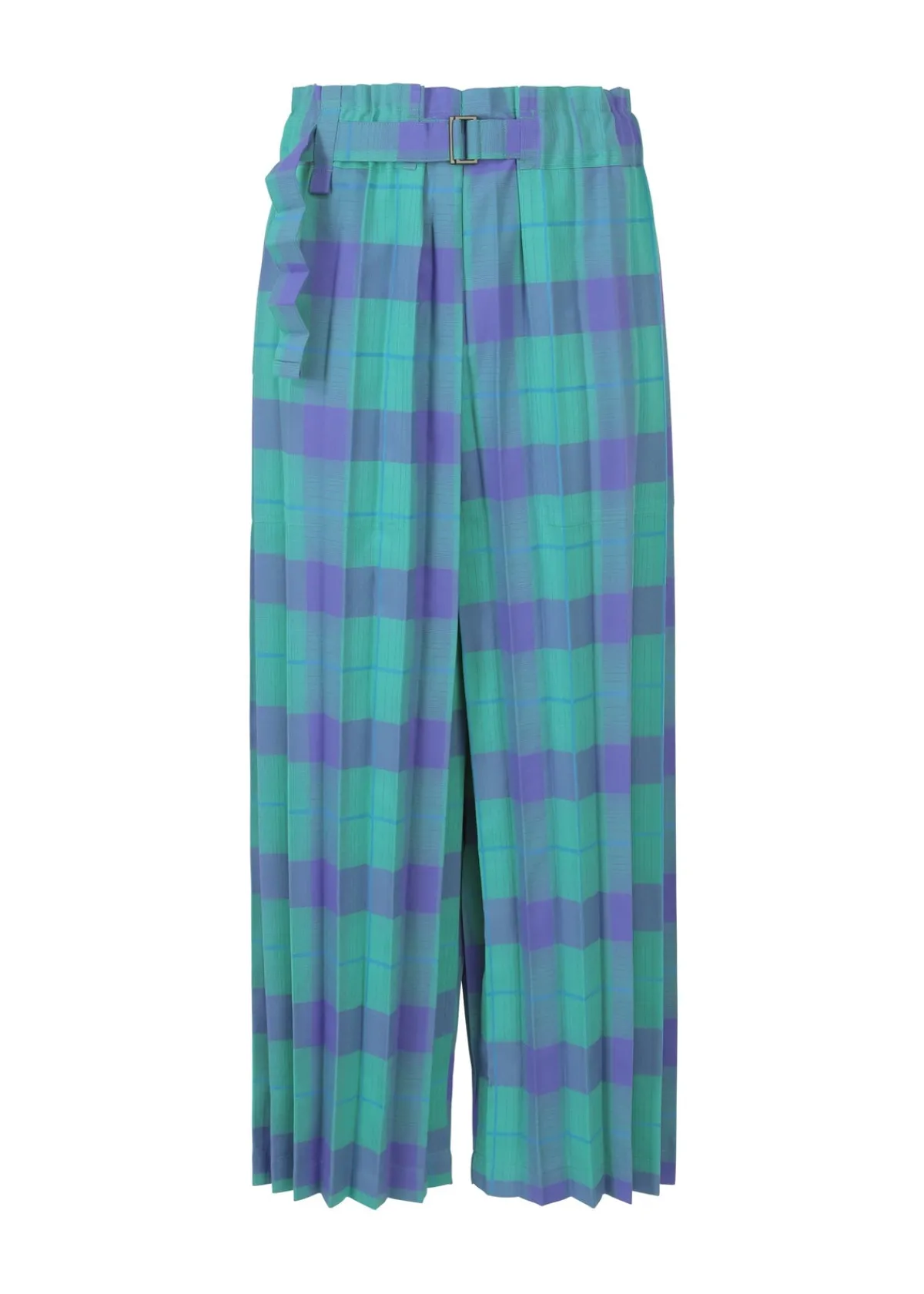 Women me ISSEY MIYAKE Socks & Shoes | Pants*CHECK PLEATS BOTTOM